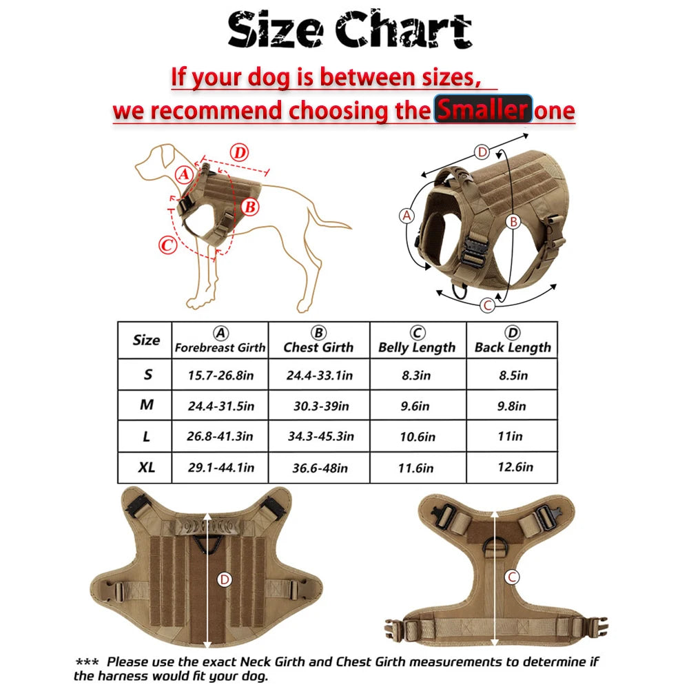 RuckPup Tactical Dog Harness Kit